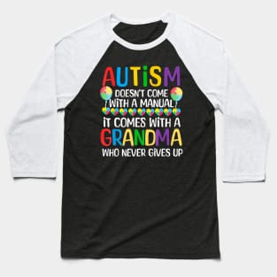 Autism Doesn't Come with a Manual Autism Awareness Baseball T-Shirt